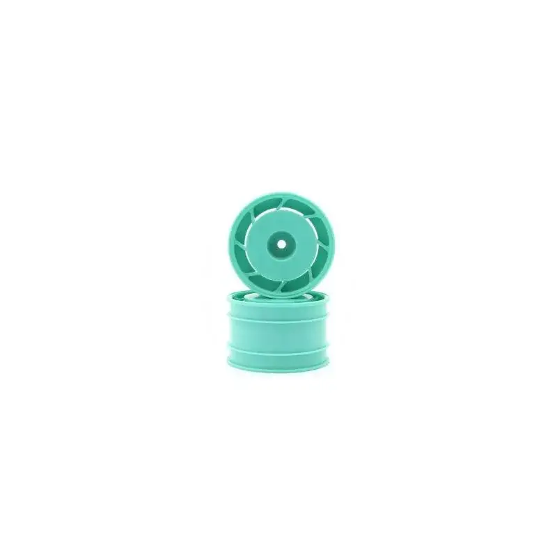 Premium Achtervelgen 1:10 Kyosho 8D 50mm (2) - Pepermuntgroen rand