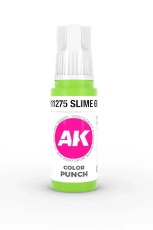 AK INTERACTIVE: colore acrilico 3rd Generation Slime green COLOR PUNCH 17 ml Acrylverf Favoriet