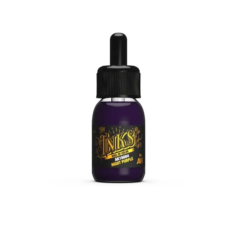 AK INTERACTIVE: The INKS Night Purple 30 ml Acrylverf Koopje
