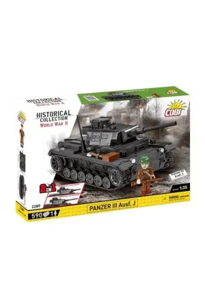 Meest Verkocht 585 pcs hc wwii /2289/ panzer iii ausf.j