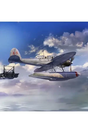Bestel Nu Plastic model aircraft Aichi E13A1 Type Zero (Jake) Model 11 "KIMIKAWAMARU" with catapult 1:72