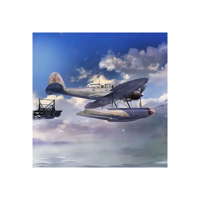 Bestel Nu Plastic model aircraft Aichi E13A1 Type Zero (Jake) Model 11 "KIMIKAWAMARU" with catapult 1:72