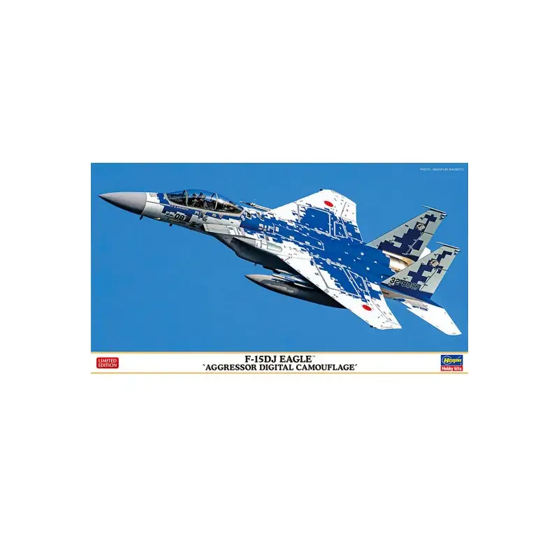 Plastic model aircraft F-15DJ Eagle "Aggressor Digital Camouflage" 1:72 Schaalmodel Flitsaanbieding
