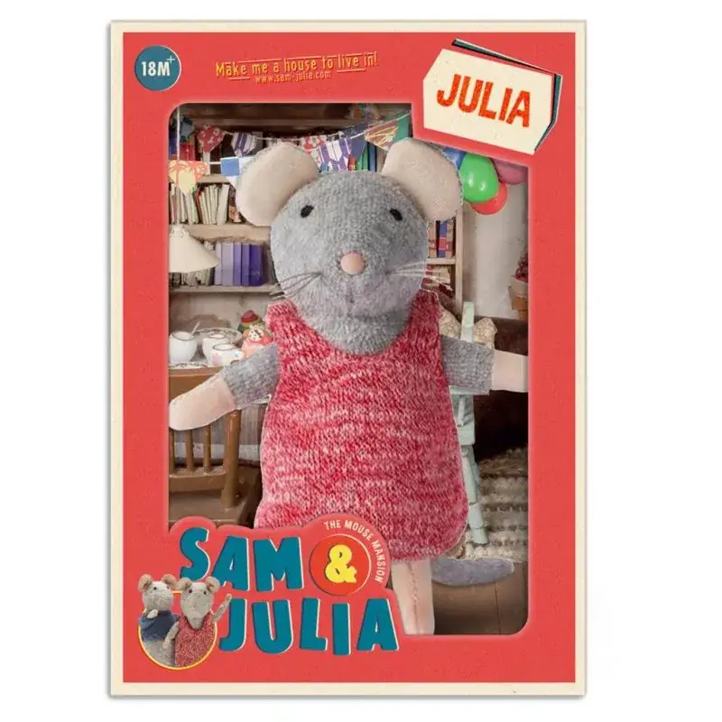 Bestel Nu Sam&Julia PLUCHE: JULIA POP 12 cm, in doos, 18 m+ Poppe