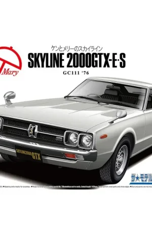 Nissan gc111 skyline ht2000 gtx-e s '76 Schaalmodel Uitverkoop