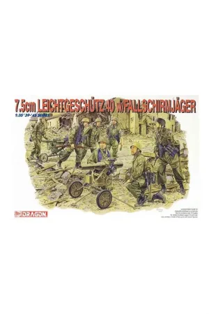 Aanbieding Leichtgeschütz 40 & Servants Figuren