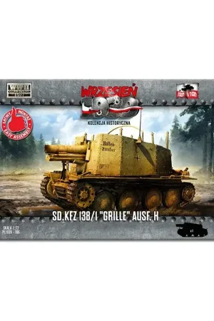 Sd.Kfz.138/1 'GRILLE' Ausf.H Attention!!! The booklet is in Polish and English. Schaalmodel Shop Nu