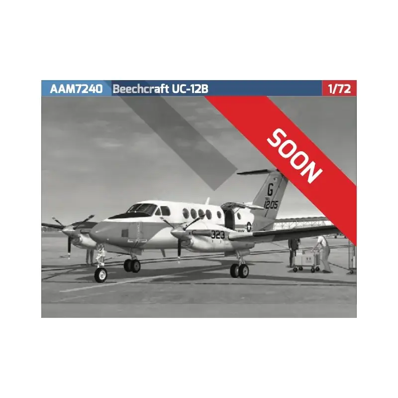 Populair Beechcraft UC-12B Schaalmodel