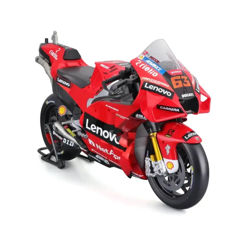 Ducati desmosedici gp22 “team lenovo” 63 francesco bagnaia moto gp season 2022 world champion Veilige Betaling