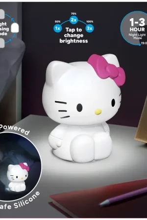 HELLO KITTY - Rechargeable Silicone Lamp 18cm Koop Vandaag