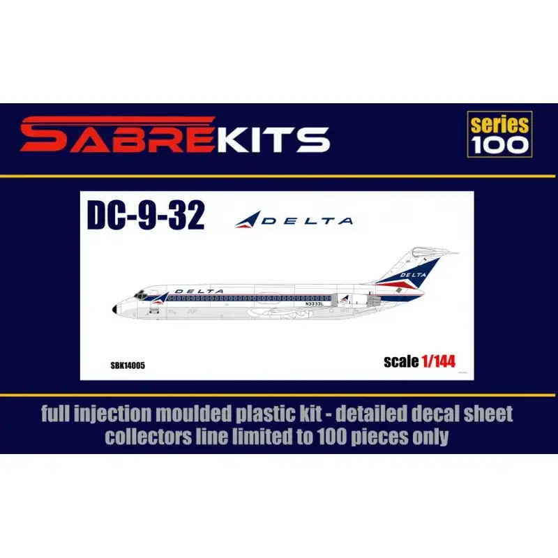 Douglas DC-9-30 Delta ex-Fly, new decals Schaalmodel Koopje