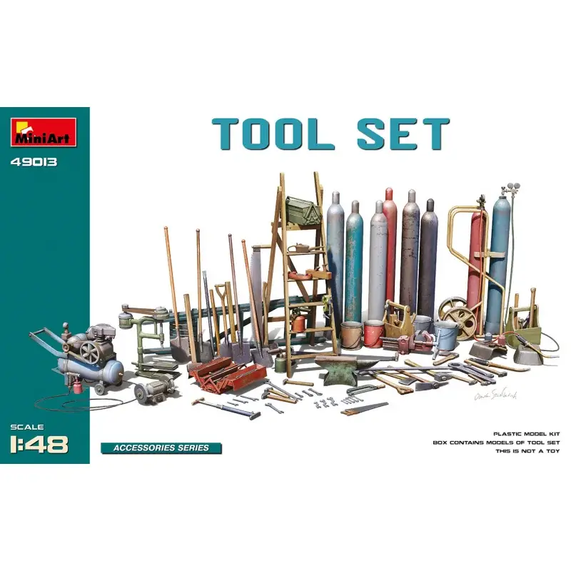TOOL SETThe kit includes models of Tool Set Direct Beschikbaar