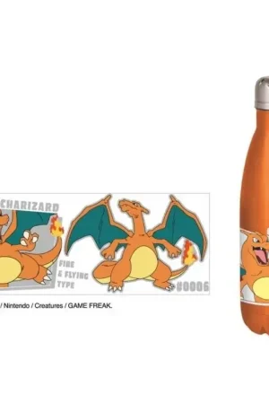 Uitverkoop POKEMON - Charizard - Stainless Steel Bottle 780ml