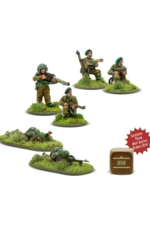 British & Inter-Allied Commandos Weapons Teams Figuur spellet Gratis Retour