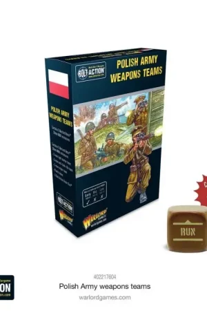Polish Army Weapons Teams Figuur spellet Express Levering