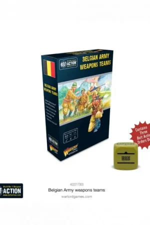 Belgian Army Weapons Teams Figuur spellet Nu Kopen