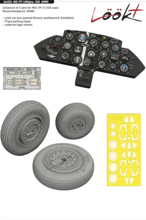 Mikoyen MiG-17F LööKplus 1/48 (designed to be used with AMMO kits) Accessoire Betaalbaar