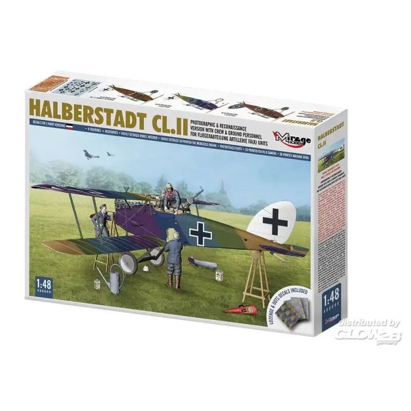 Halberstadt CL.II Photographic & Reconnaissance Version Schaalmodel Koopje