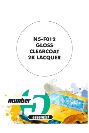 Gloss clearcpat 2k lacquer 100ml Acrylverf Actieprijs