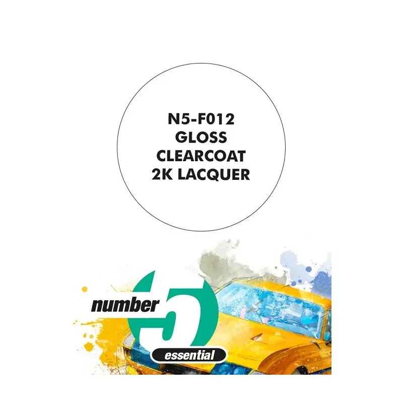 Gloss clearcpat 2k lacquer 100ml Acrylverf Actieprijs