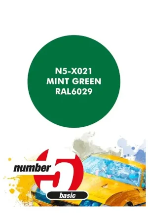 Mint green ral6029 - 30ml Acrylverf Meest Verkocht