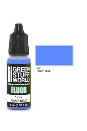 Superprijs Fluor - blue Acrylverf