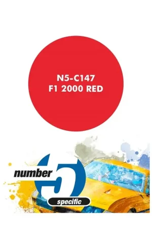 Ferrari f1 2000 red - 30ml Acrylverf Goedkoop