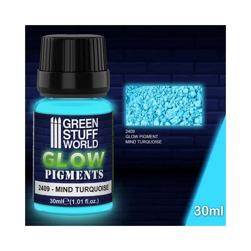 Glow pigments - mind turquoise Koopje