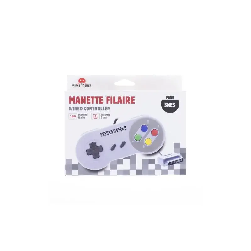 Koop Online Super Nintendo SNES-controller (Europese kleuren) Gamepad