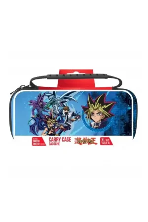 Koopje Yu Gi Oh! - XL Switch en Oled tas - Blauw - Groep