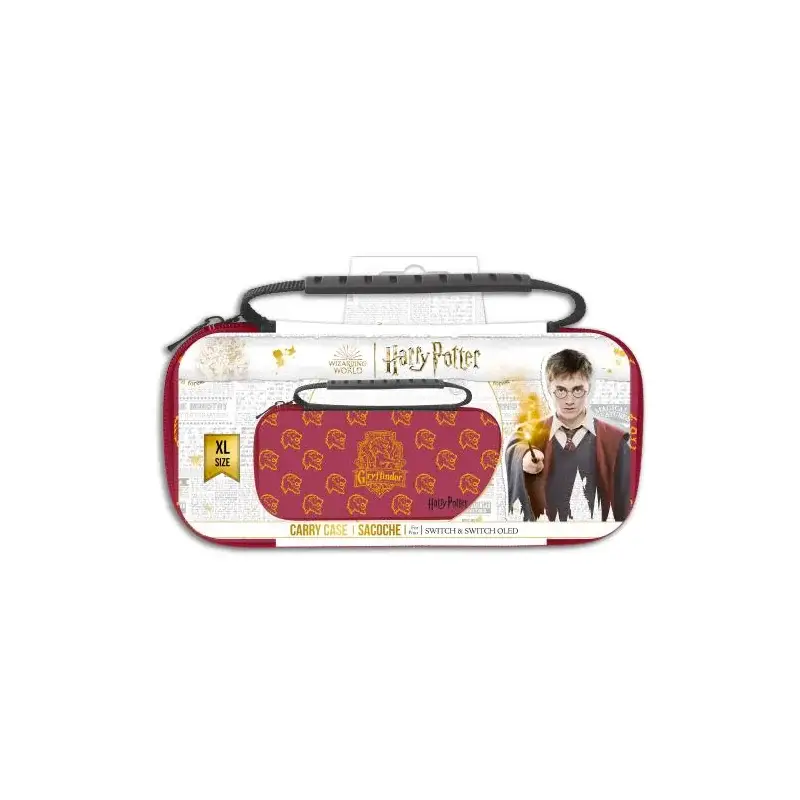 Seizoensaanbieding Harry Potter-XL Switch en Oled tas -Rood-Griffoendor