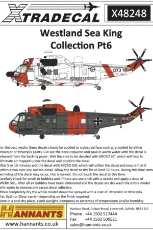 Exclusieve Aanbieding Westland Sea King Collection Pt6 (5) Decal