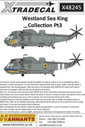 Bestel Nu Westland Sea King Collection Pt3 (6) Decal