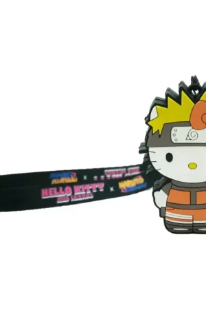 Uitverkoop Naruto Shipudden x Hello Kitty PVC keychain Hello Kitty Naruto Sleutelhanger