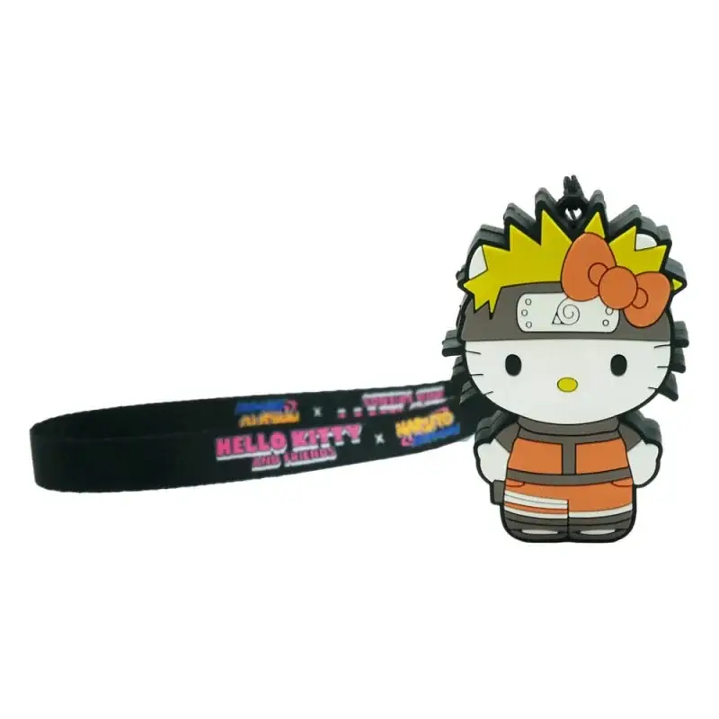 Uitverkoop Naruto Shipudden x Hello Kitty PVC keychain Hello Kitty Naruto Sleutelhanger