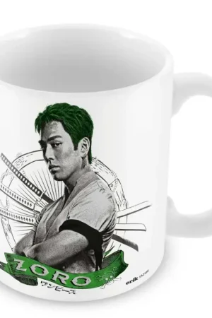 Een stuk netflix mok - roronoa zoro Mug Beperkte Voorraad