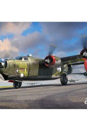 US B-24J Liberator Schaalmodel Betrouwbaar