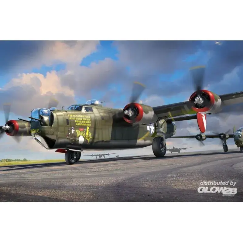 US B-24J Liberator Schaalmodel Betrouwbaar