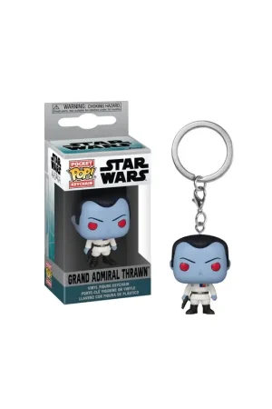 STAR WARS AHSOKA - Pocket Pop Keychains - Grand Admiral Thrawn Sleutelhanger Uitverkoop