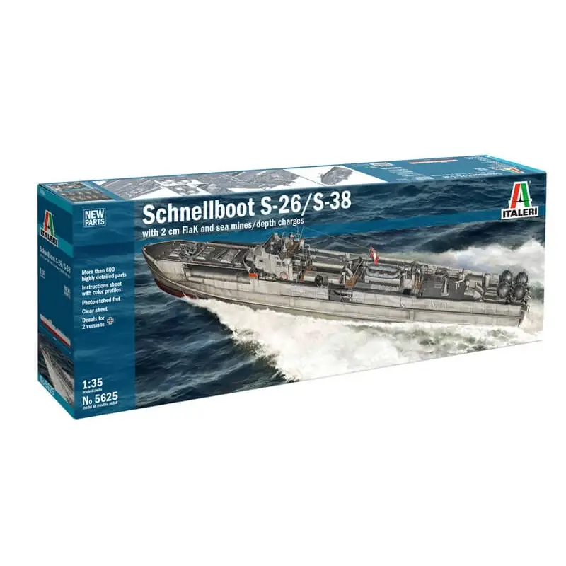 Schnellboot s-26/s-38 Schaalmodel Express Levering