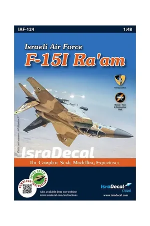 Sticker IAF McDonnell F-15I Eagle 'Ra'am' Decal Bestel Nu