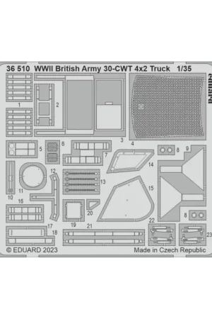 WWII British Army 30-CWT 4x2 Truck 1/35 AIRFIX (photoetched) Fabrieksprijs