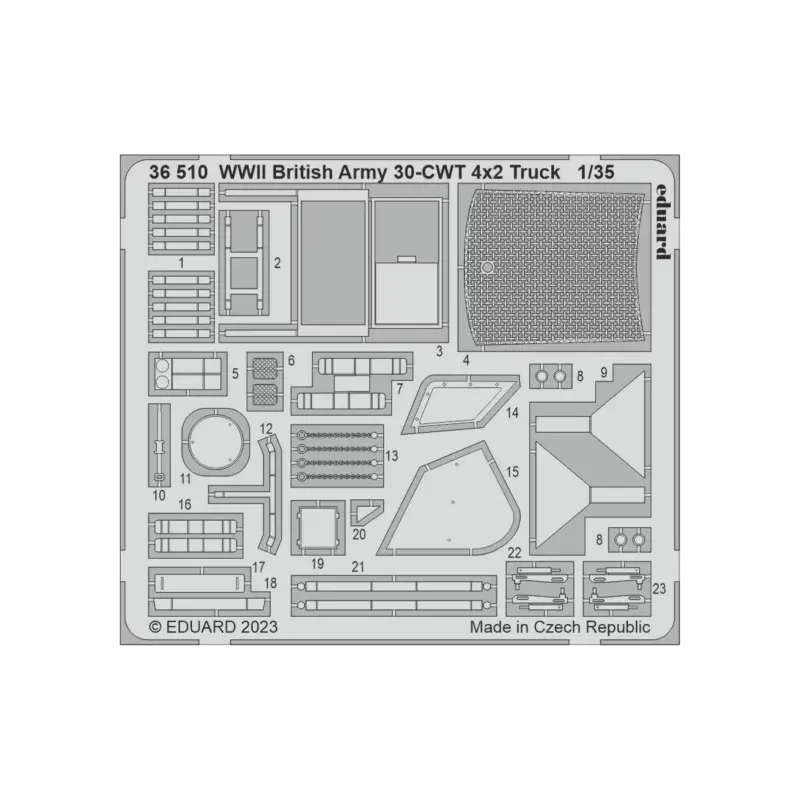 WWII British Army 30-CWT 4x2 Truck 1/35 AIRFIX (photoetched) Fabrieksprijs