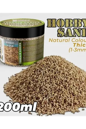 Thick hobby sand - natural - 200ml Shop Nu