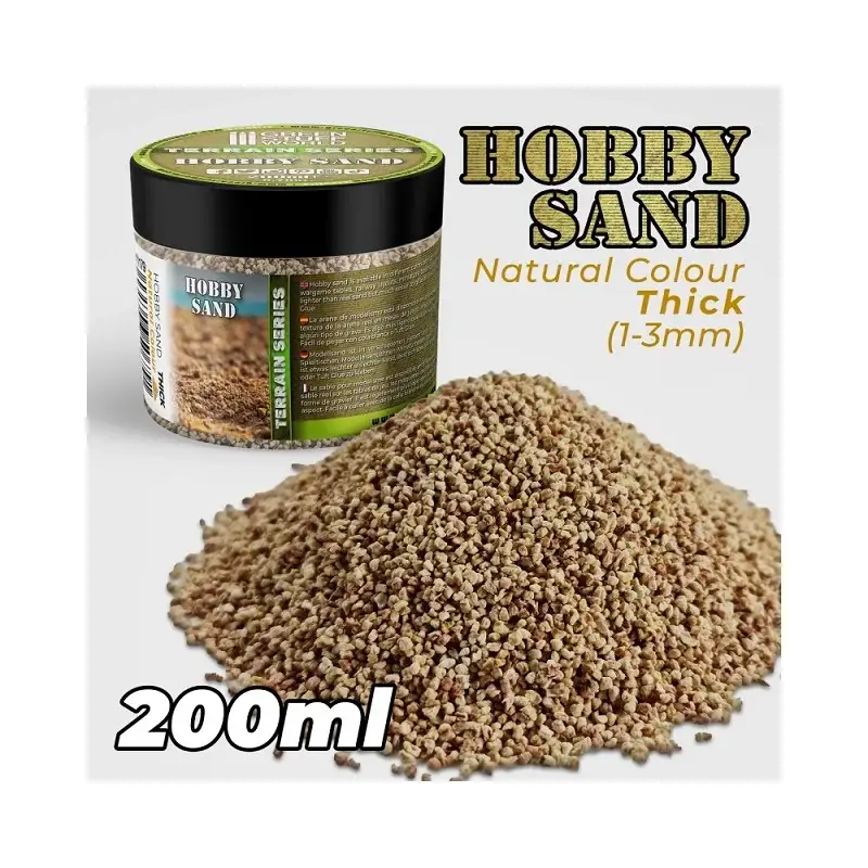 Thick hobby sand - natural - 200ml Shop Nu