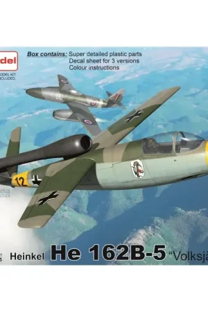 Gratis Retour Heinkel He 162B-5 “Volksjäger 46” Schaalmodel