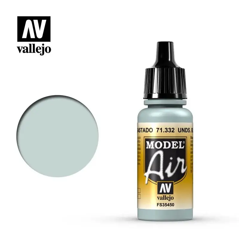 Korting Model air 71332 onderzijde blauw faded Acrylverf