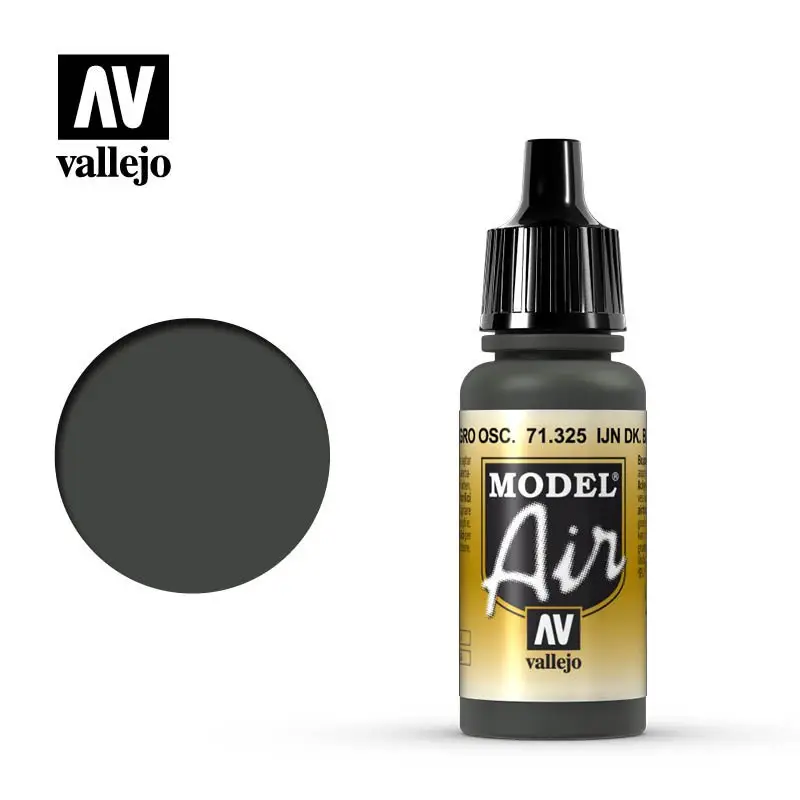 Model air 71325 ijn donker zwart groen Acrylverf Lage Kosten