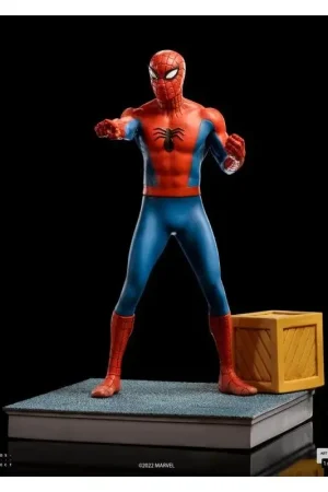 Spider-man geanimeerd 60s 1/10 standbeeld Figuurtje Seizoensaanbieding