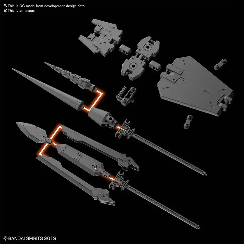 Meest Verkocht 30mm optie onderdelen set 3 Action figure